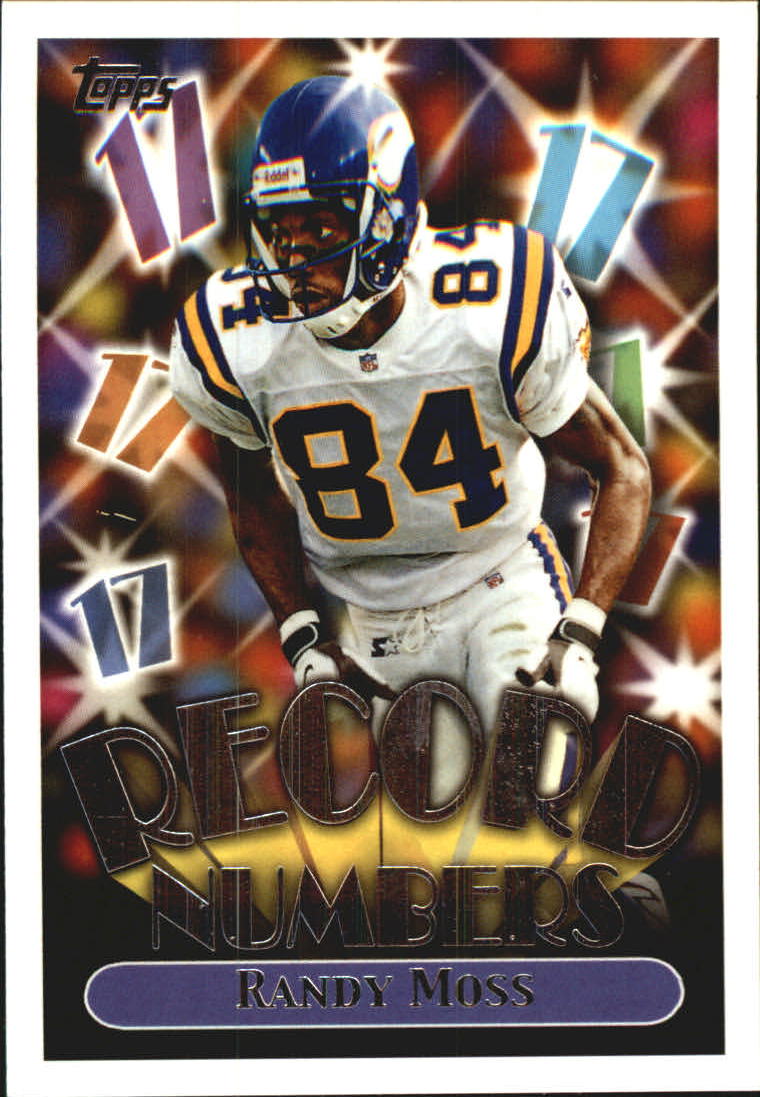 1999 Topps Record Numbers Silver #RN1 Randy Moss