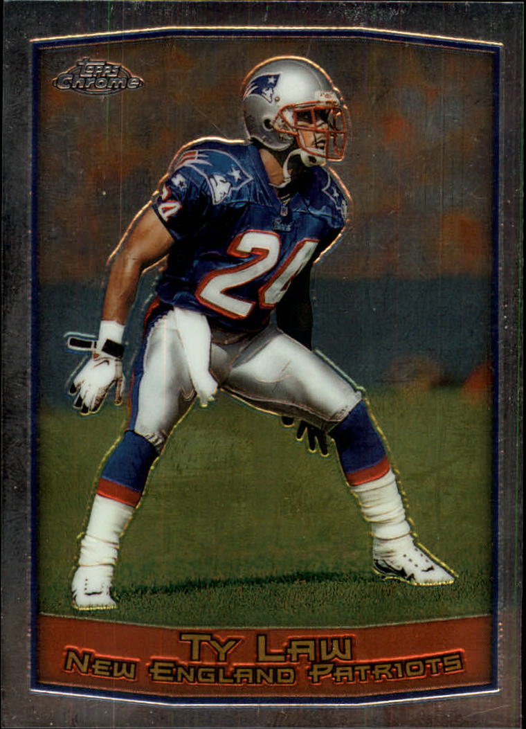 1999 Topps Chrome #72 Ty Law