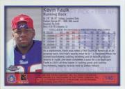 1999 Topps Chrome #140 Kevin Faulk RC back image