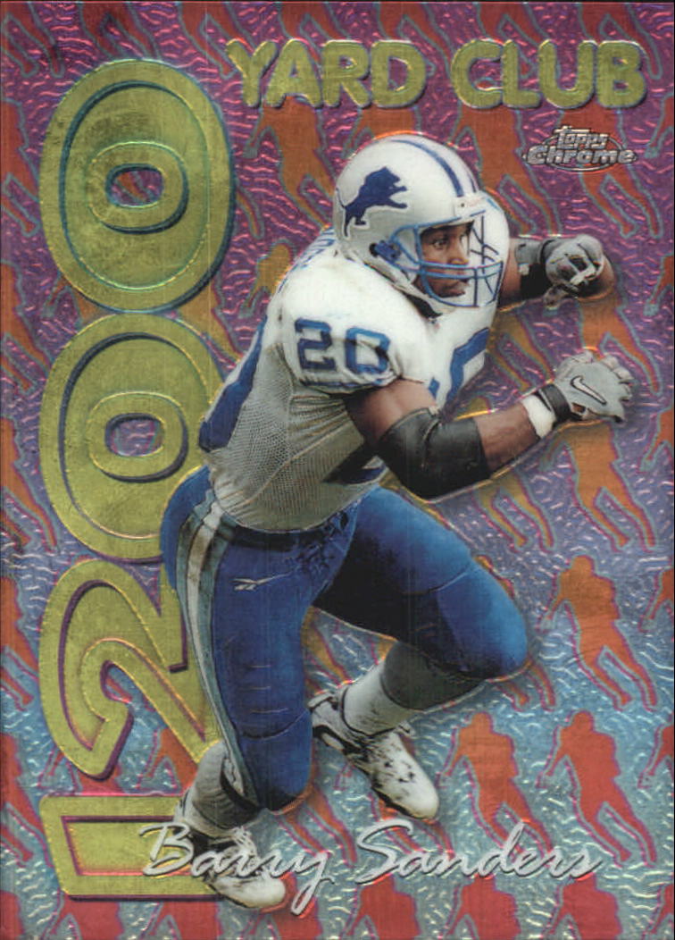 1999 Topps Chrome All-Etch #AE7 Barry Sanders