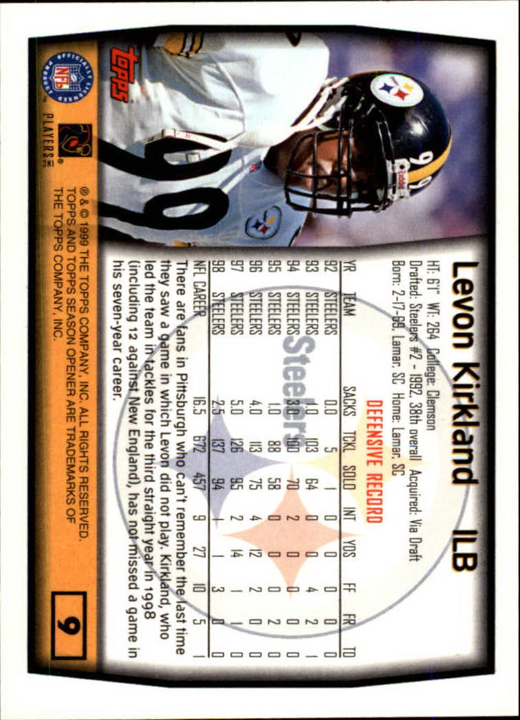 B1290- 1999 Topps Season Opener FB 1-165 +Inserts -You Pick- 15+ FREE US SHIP - Picture 13 of 294