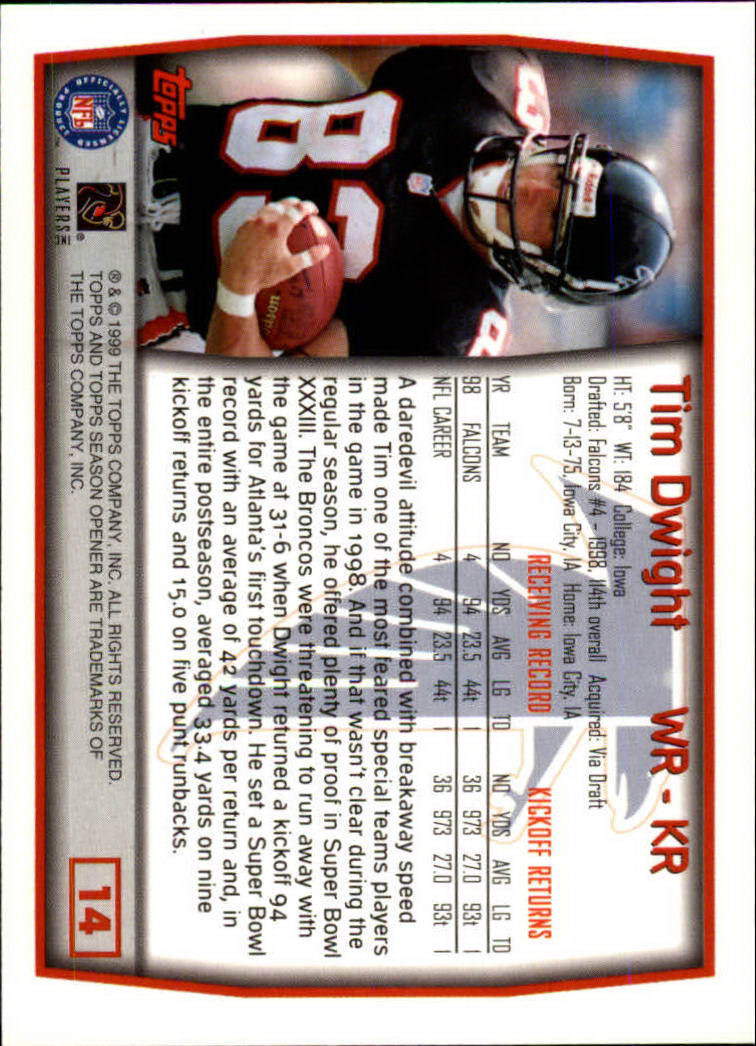 B1290- 1999 Topps Season Opener FB 1-165 +Inserts -You Pick- 15+ FREE US SHIP - Picture 23 of 294