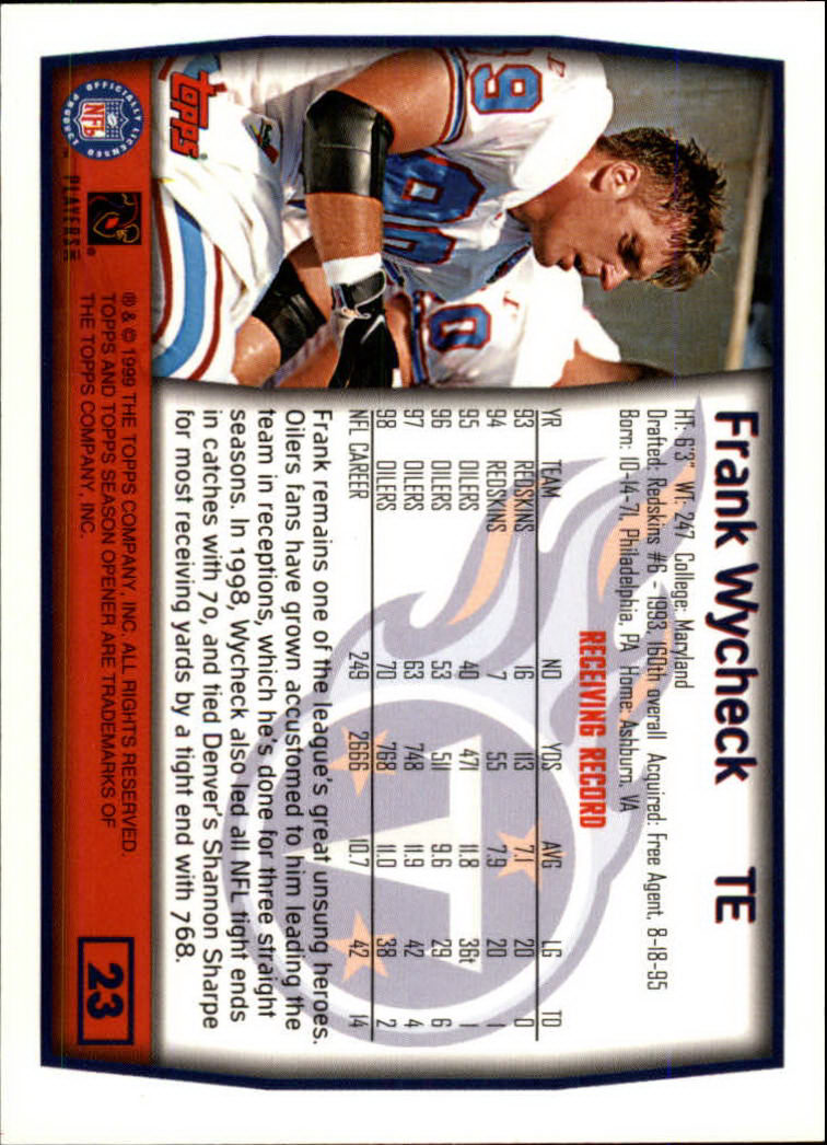 B1290- 1999 Topps Season Opener FB 1-165 +Inserts -You Pick- 15+ FREE US SHIP - Picture 37 of 294
