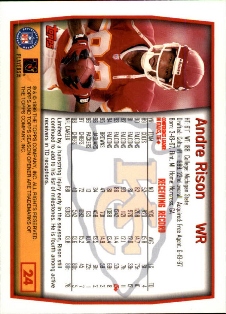 B1290- 1999 Topps Season Opener FB 1-165 +Inserts -You Pick- 15+ FREE US SHIP - Picture 39 of 294