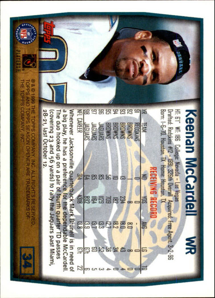B1290- 1999 Topps Season Opener FB 1-165 +Inserts -You Pick- 15+ FREE US SHIP - Picture 57 of 294