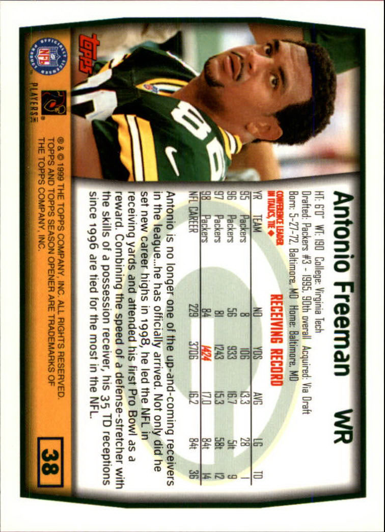 B1290- 1999 Topps Season Opener FB 1-165 +Inserts -You Pick- 15+ FREE US SHIP - Picture 65 of 294