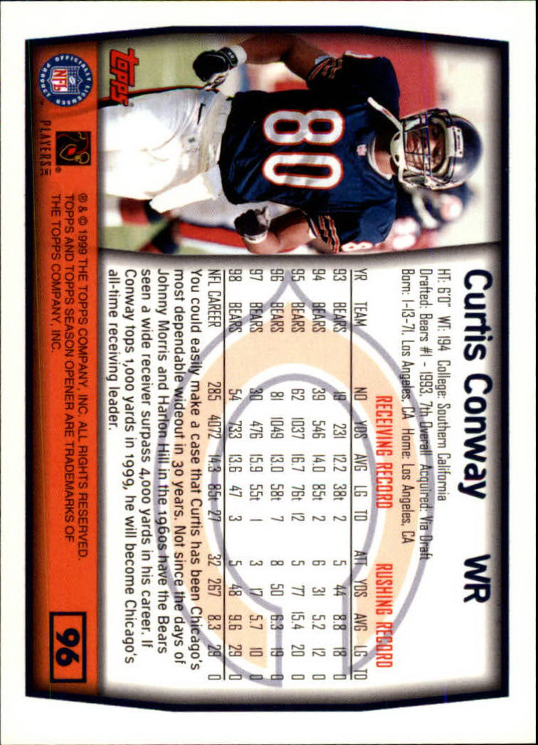B1290- 1999 Topps Season Opener FB 1-165 +Inserts -You Pick- 15+ FREE US SHIP - Picture 171 of 294