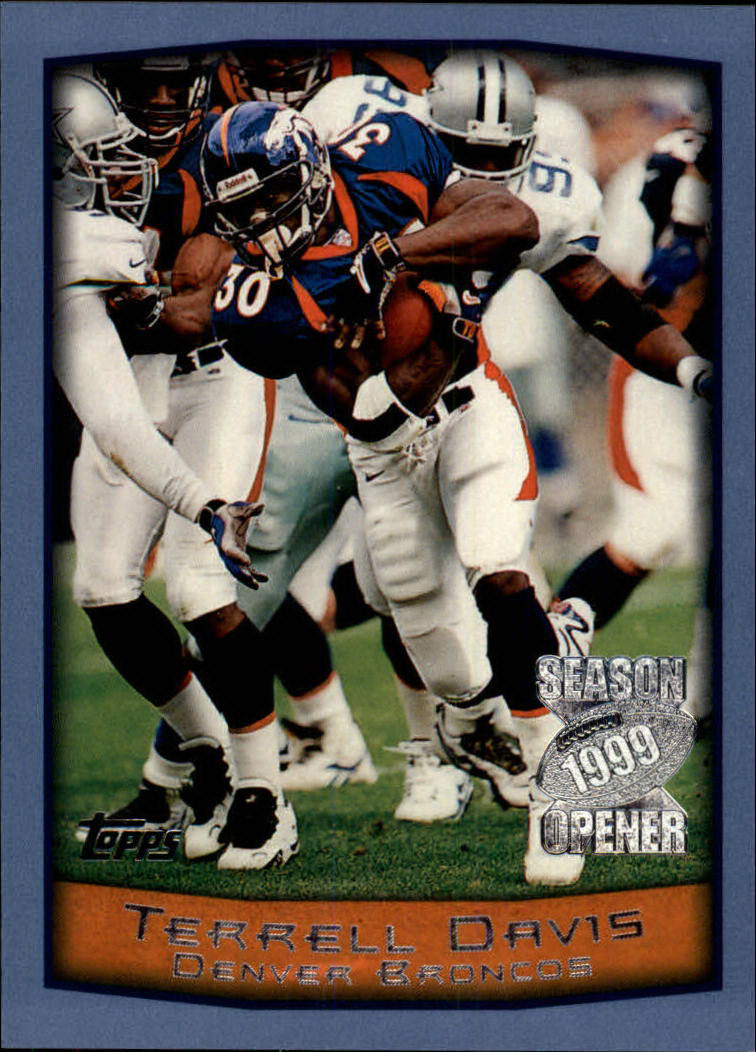 B1290- 1999 Topps Season Opener FB 1-165 +Inserts -You Pick- 15+ FREE US SHIP - Picture 220 of 294