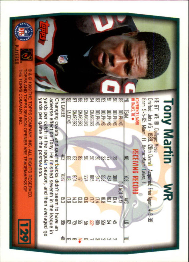 B1290- 1999 Topps Season Opener FB 1-165 +Inserts -You Pick- 15+ FREE US SHIP - Picture 231 of 294