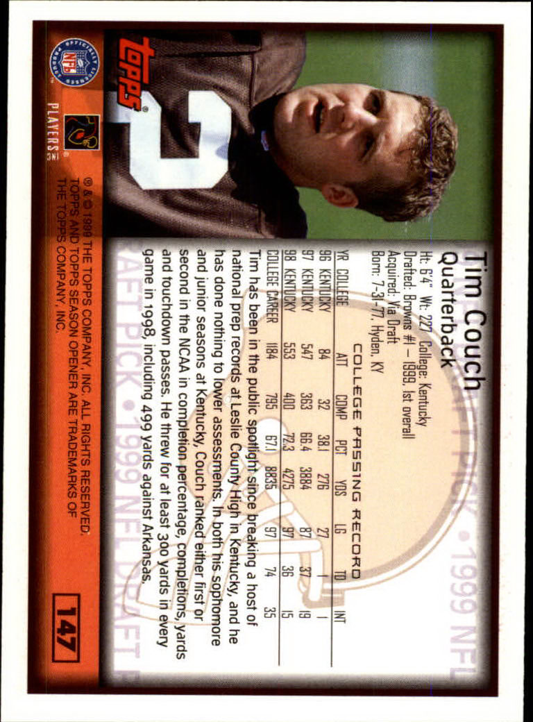 B1290- 1999 Topps Season Opener FB 1-165 +Inserts -You Pick- 15+ FREE US SHIP - Picture 263 of 294