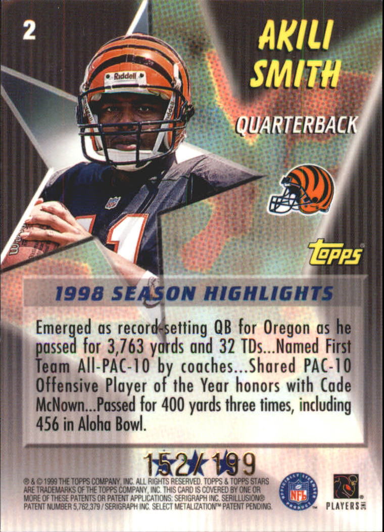 A5970- 1999 Topps Stars FB Cards 1-140 +Parallels -You Pick- 15+ FREE US SHIP - Picture 5 of 494