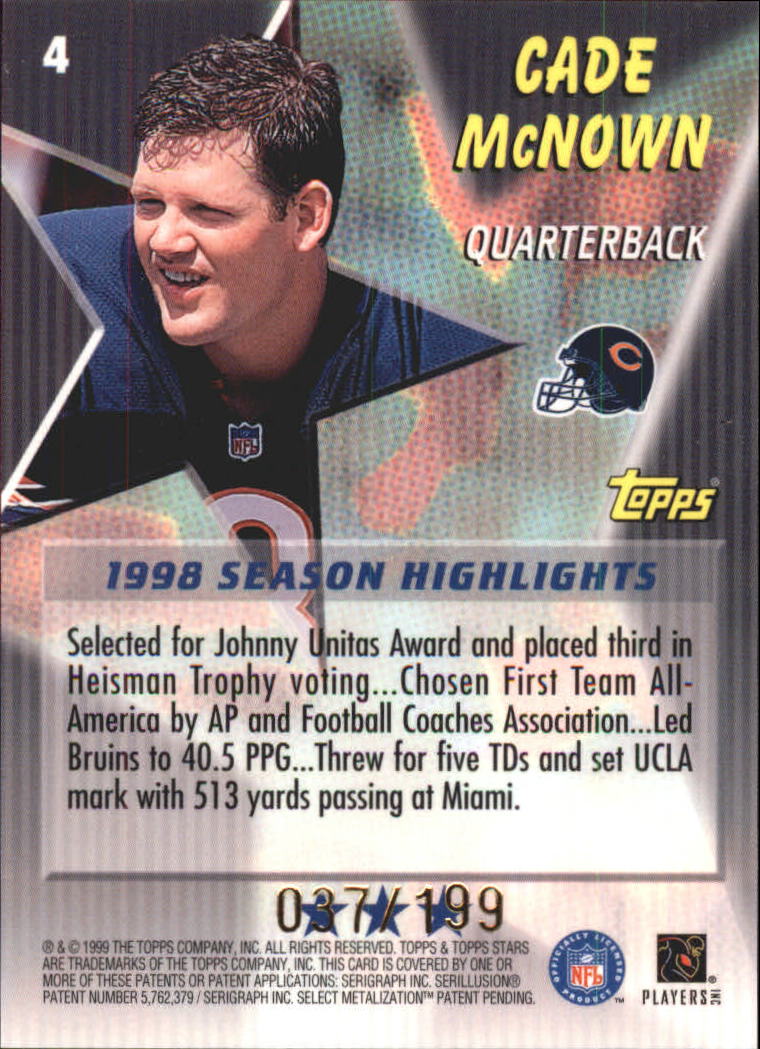 A5970- 1999 Topps Stars FB Cards 1-140 +Parallels -You Pick- 15+ FREE US SHIP - Picture 8 of 494