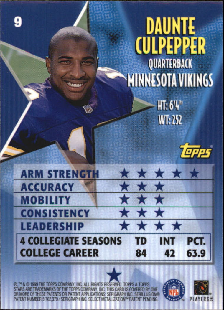 A5970- 1999 Topps Stars FB Cards 1-140 +Parallels -You Pick- 15+ FREE US SHIP - Picture 18 of 494