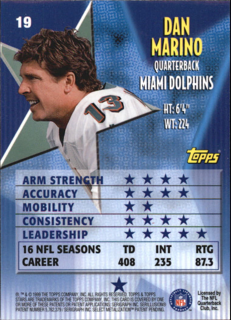 A5970- 1999 Topps Stars FB Cards 1-140 +Parallels -You Pick- 15+ FREE US SHIP - Picture 34 of 494