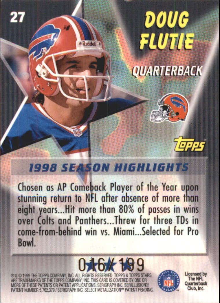 A5970- 1999 Topps Stars FB Cards 1-140 +Parallels -You Pick- 15+ FREE US SHIP - Picture 50 of 494