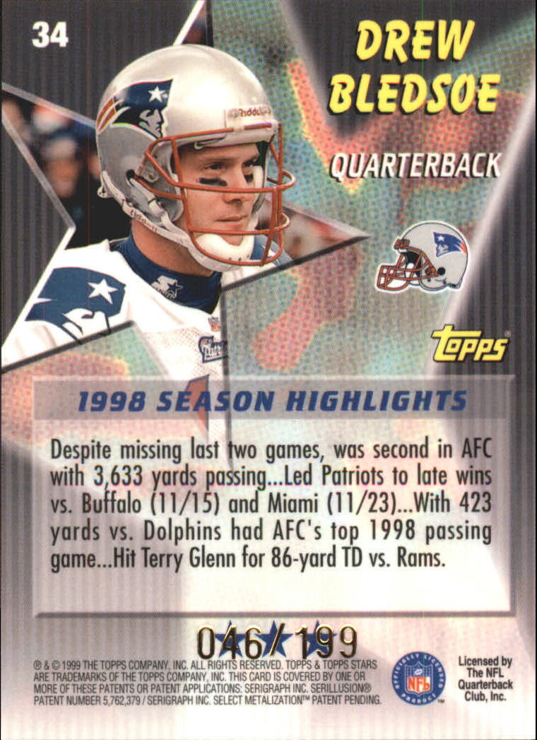 A5970- 1999 Topps Stars FB Cards 1-140 +Parallels -You Pick- 15+ FREE US SHIP - Picture 64 of 494