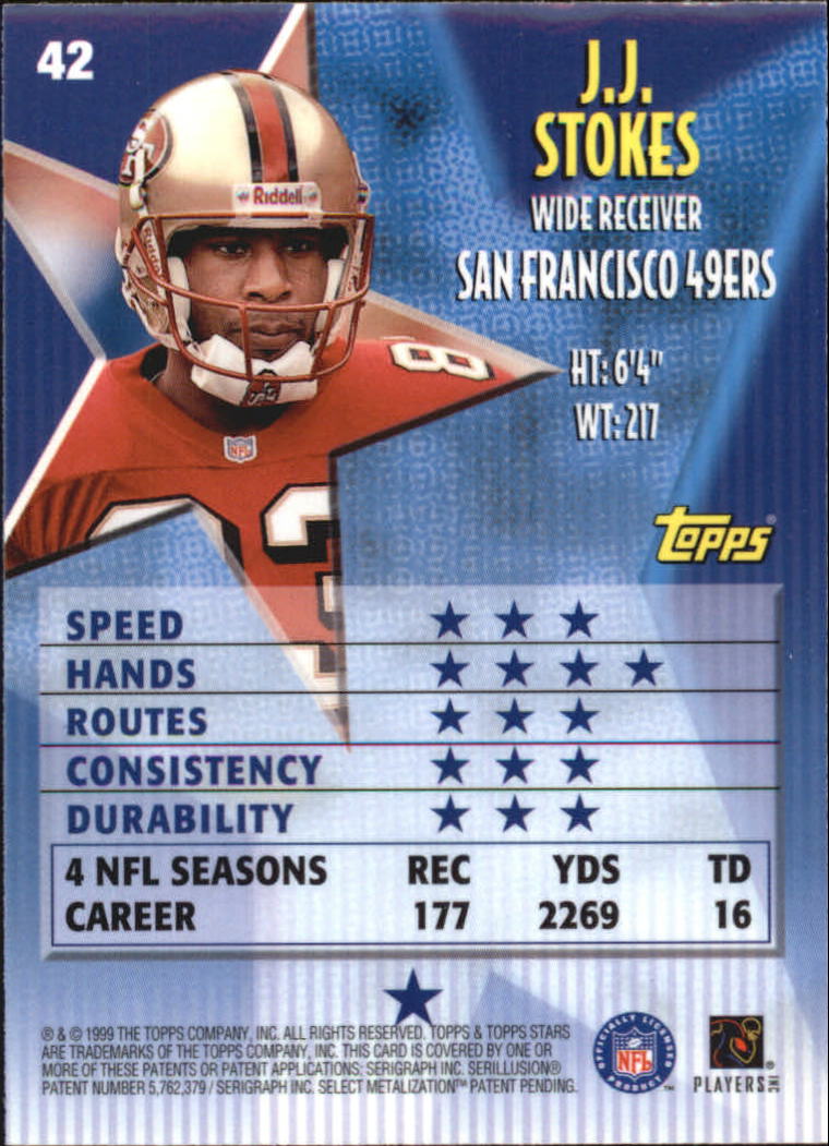 A5970- 1999 Topps Stars FB Cards 1-140 +Parallels -You Pick- 15+ FREE US SHIP - Picture 80 of 494
