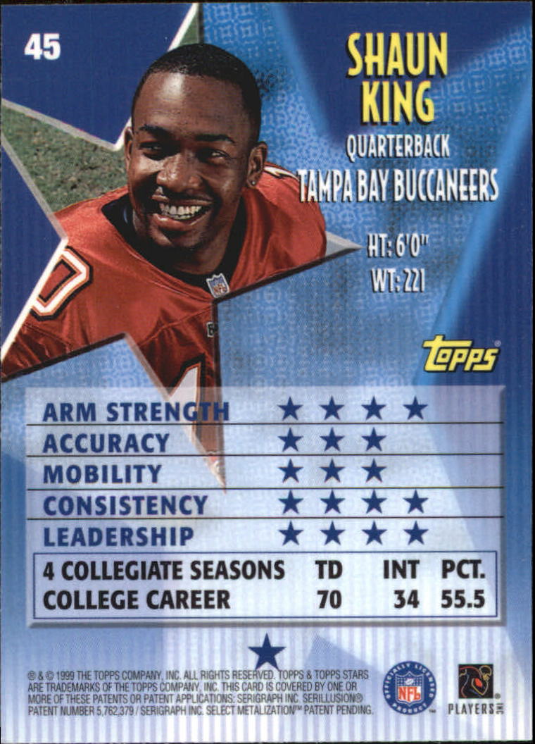 A5970- 1999 Topps Stars FB Cards 1-140 +Parallels -You Pick- 15+ FREE US SHIP - Picture 86 of 494