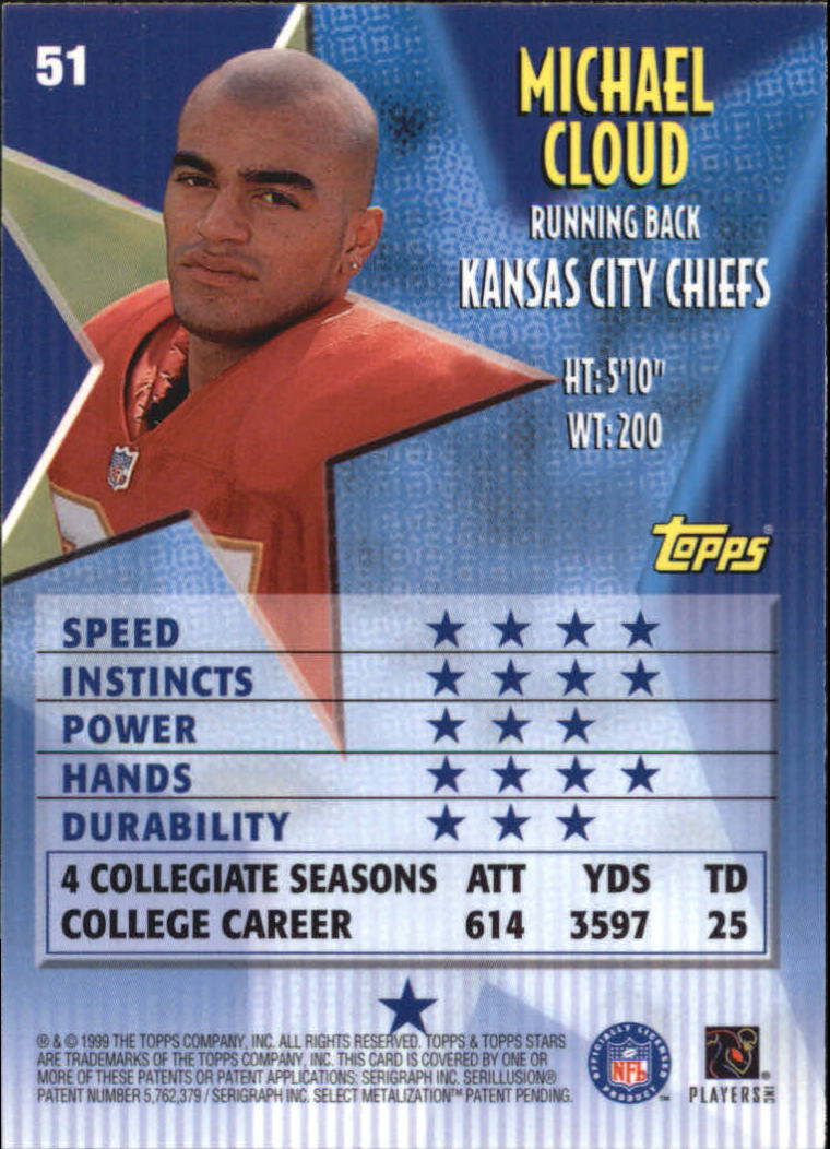 A5970- 1999 Topps Stars FB Cards 1-140 +Parallels -You Pick- 15+ FREE US SHIP - Picture 98 of 494