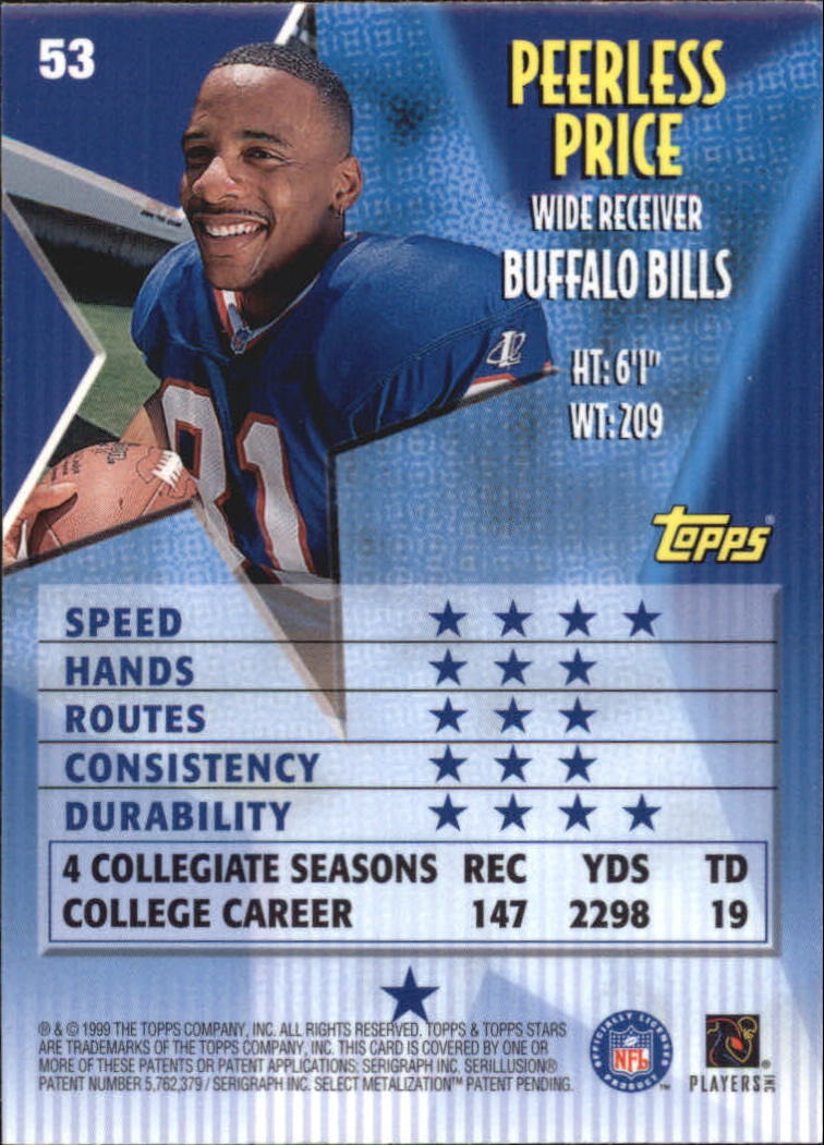 A5970- 1999 Topps Stars FB Cards 1-140 +Parallels -You Pick- 15+ FREE US SHIP - Picture 102 of 494