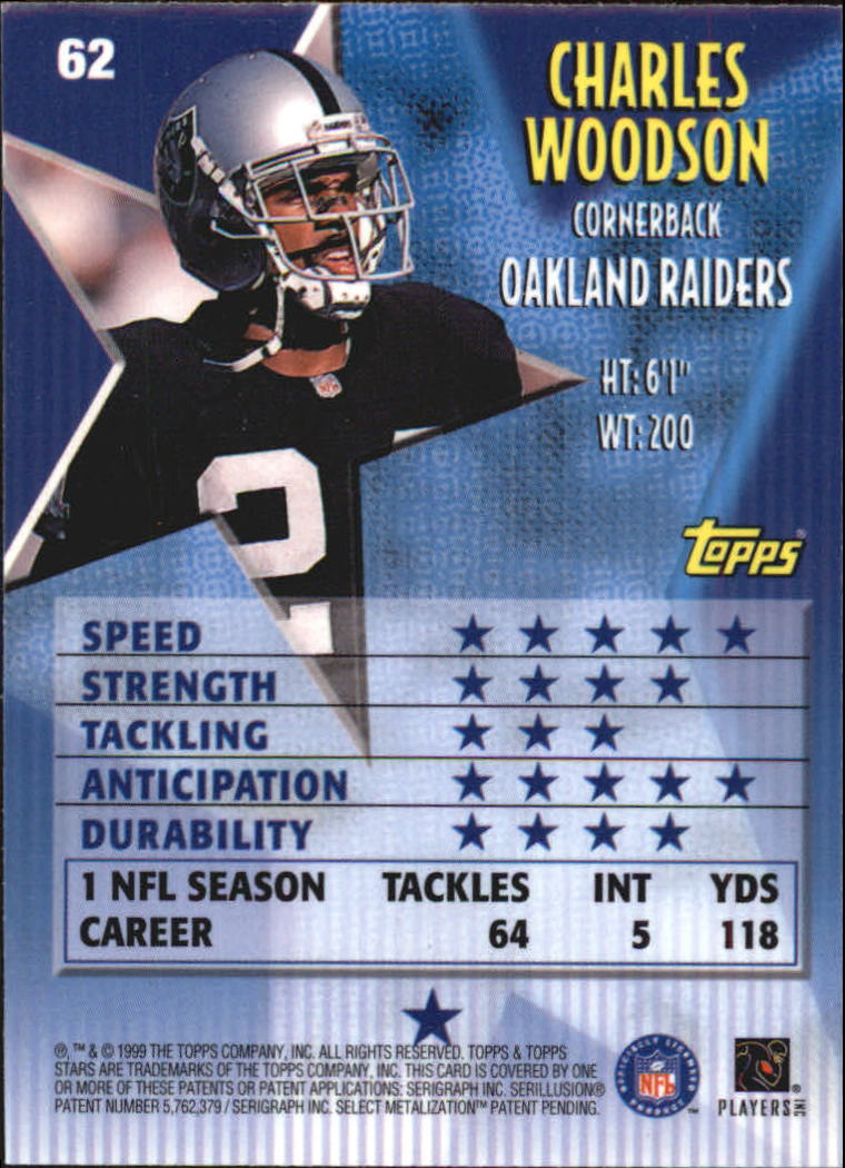 A5970- 1999 Topps Stars FB Cards 1-140 +Parallels -You Pick- 15+ FREE US SHIP - Picture 120 of 494