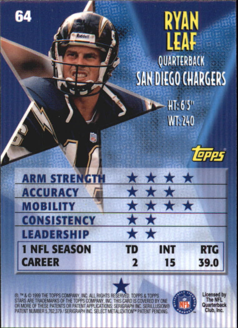A5970- 1999 Topps Stars FB Cards 1-140 +Parallels -You Pick- 15+ FREE US SHIP - Picture 124 of 494