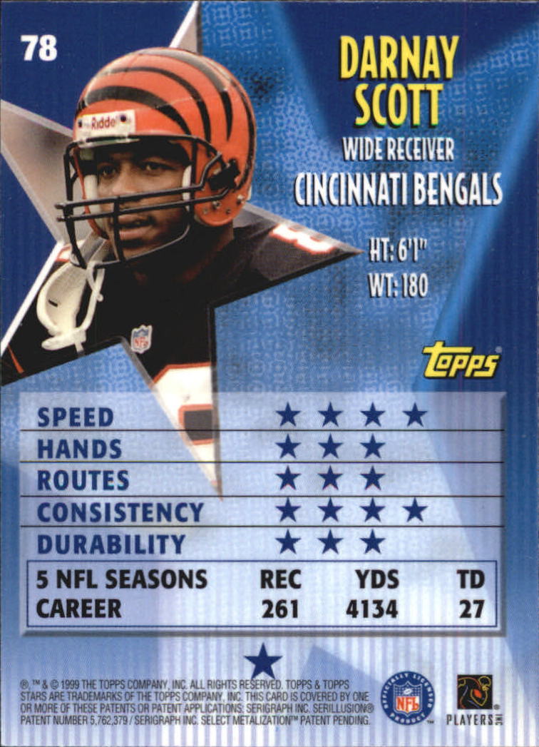 A5970- 1999 Topps Stars FB Cards 1-140 +Parallels -You Pick- 15+ FREE US SHIP - Picture 152 of 494