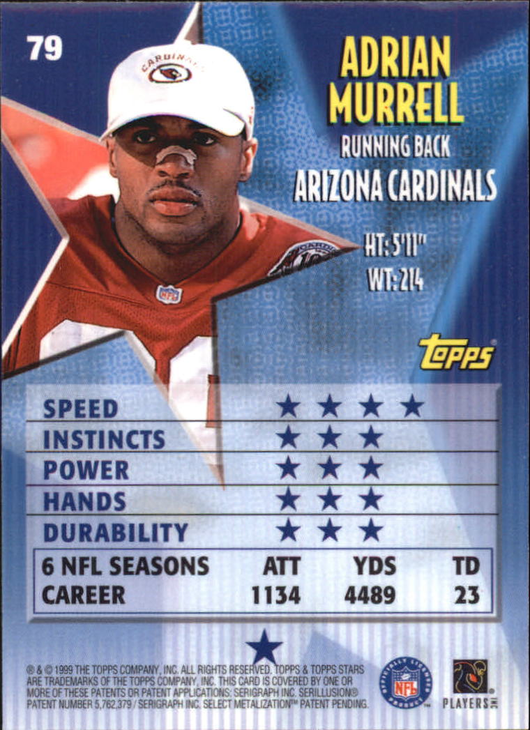 A5970- 1999 Topps Stars FB Cards 1-140 +Parallels -You Pick- 15+ FREE US SHIP - Picture 154 of 494