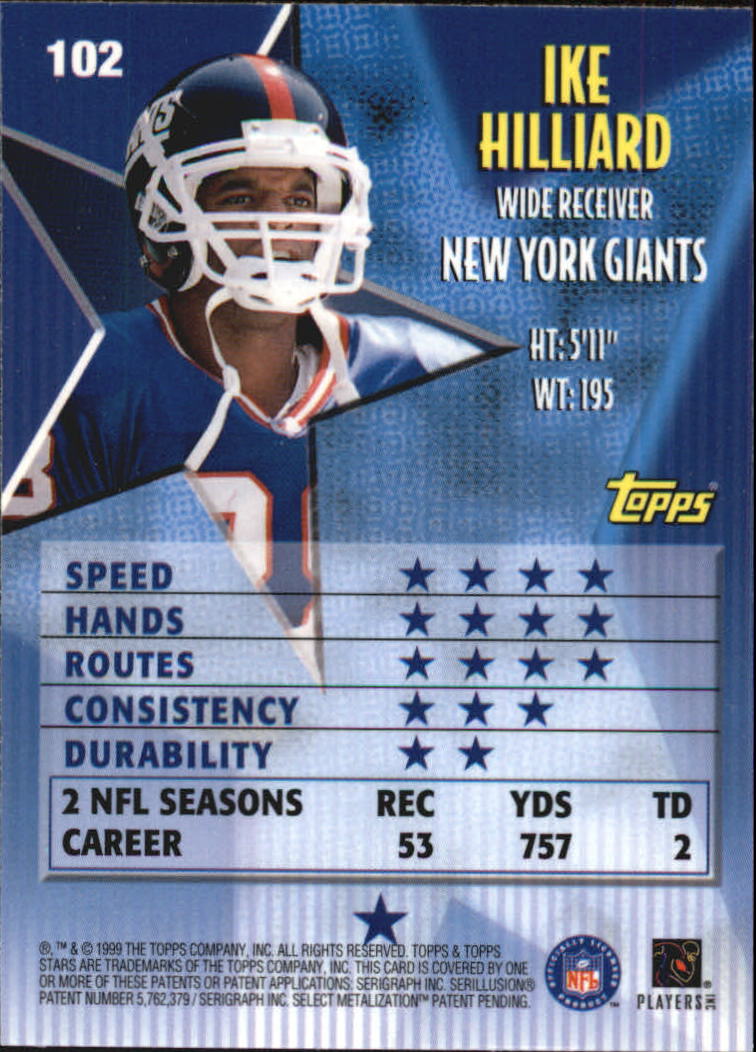 A5970- 1999 Topps Stars FB Cards 1-140 +Parallels -You Pick- 15+ FREE US SHIP - Picture 200 of 494