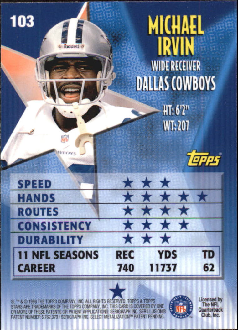 A5970- 1999 Topps Stars FB Cards 1-140 +Parallels -You Pick- 15+ FREE US SHIP - Picture 202 of 494