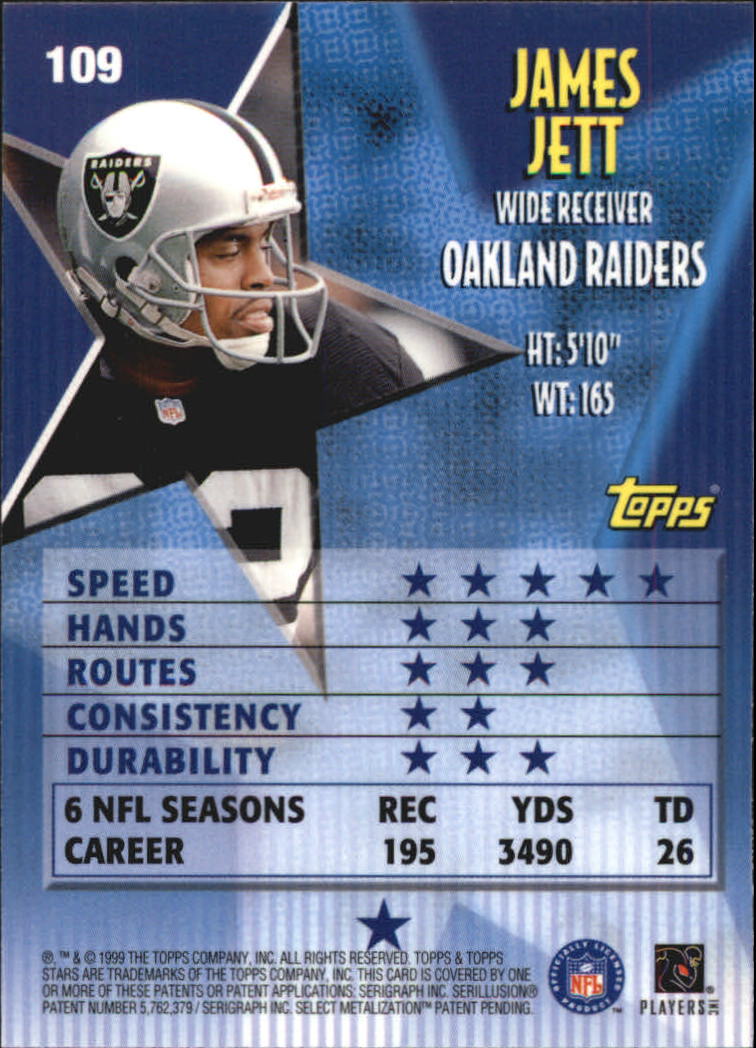 A5970- 1999 Topps Stars FB Cards 1-140 +Parallels -You Pick- 15+ FREE US SHIP - Picture 214 of 494