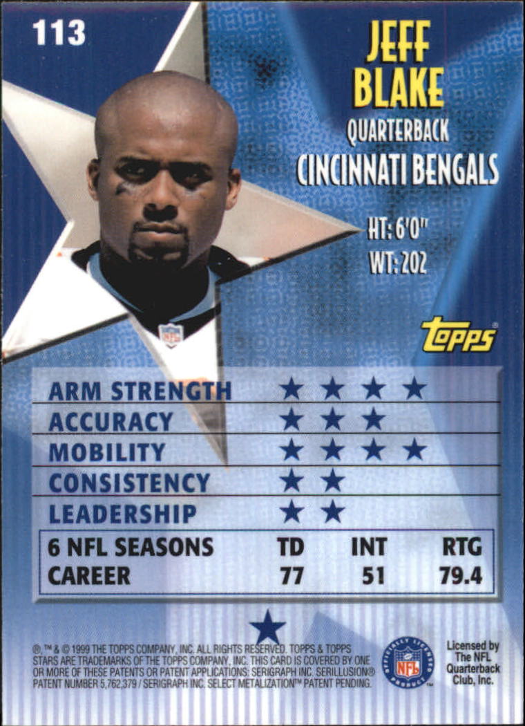 A5970- 1999 Topps Stars FB Cards 1-140 +Parallels -You Pick- 15+ FREE US SHIP - Picture 222 of 494