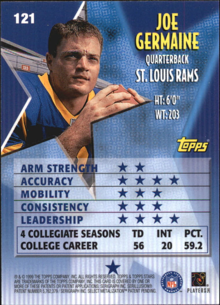 A5970- 1999 Topps Stars FB Cards 1-140 +Parallels -You Pick- 15+ FREE US SHIP - Picture 238 of 494
