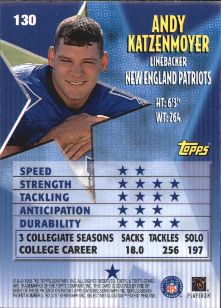 A5970- 1999 Topps Stars FB Cards 1-140 +Parallels -You Pick- 15+ FREE US SHIP - Picture 254 of 494