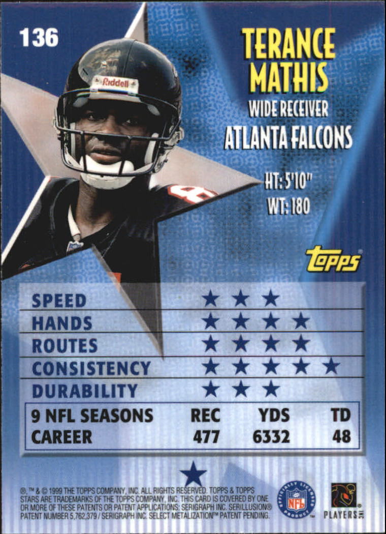 A5970- 1999 Topps Stars FB Cards 1-140 +Parallels -You Pick- 15+ FREE US SHIP - Picture 266 of 494