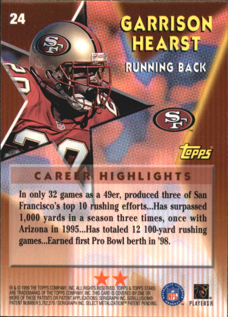 A5970- 1999 Topps Stars FB Cards 1-140 +Parallels -You Pick- 15+ FREE US SHIP - Picture 422 of 494