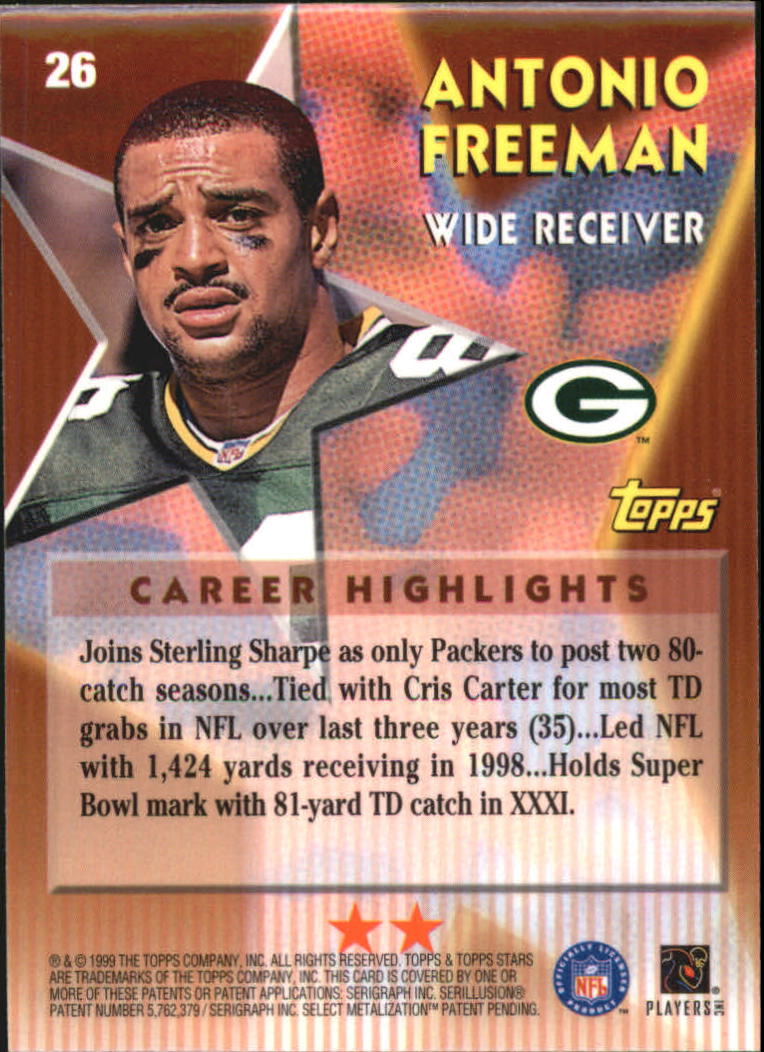A5970- 1999 Topps Stars FB Cards 1-140 +Parallels -You Pick- 15+ FREE US SHIP - Picture 426 of 494