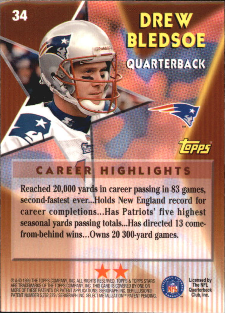 A5970- 1999 Topps Stars FB Cards 1-140 +Parallels -You Pick- 15+ FREE US SHIP - Picture 442 of 494