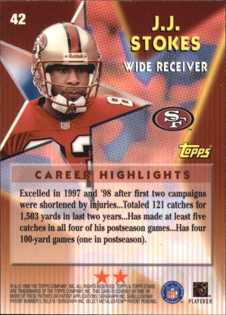 A5970- 1999 Topps Stars FB Cards 1-140 +Parallels -You Pick- 15+ FREE US SHIP - Picture 458 of 494