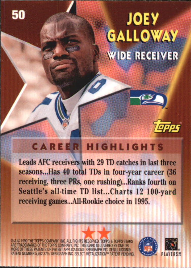 A5970- 1999 Topps Stars FB Cards 1-140 +Parallels -You Pick- 15+ FREE US SHIP - Picture 474 of 494