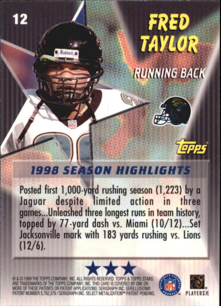 A5970- 1999 Topps Stars FB Cards 1-140 +Parallels -You Pick- 15+ FREE US SHIP - Picture 318 of 494