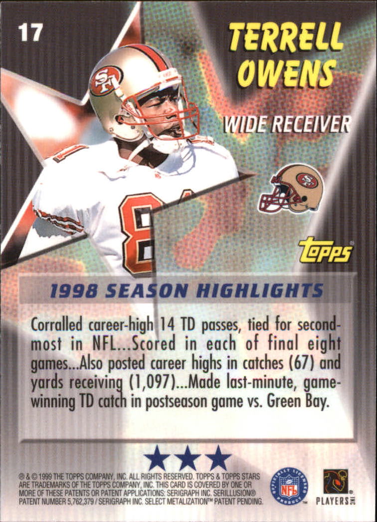 A5970- 1999 Topps Stars FB Cards 1-140 +Parallels -You Pick- 15+ FREE US SHIP - Picture 328 of 494