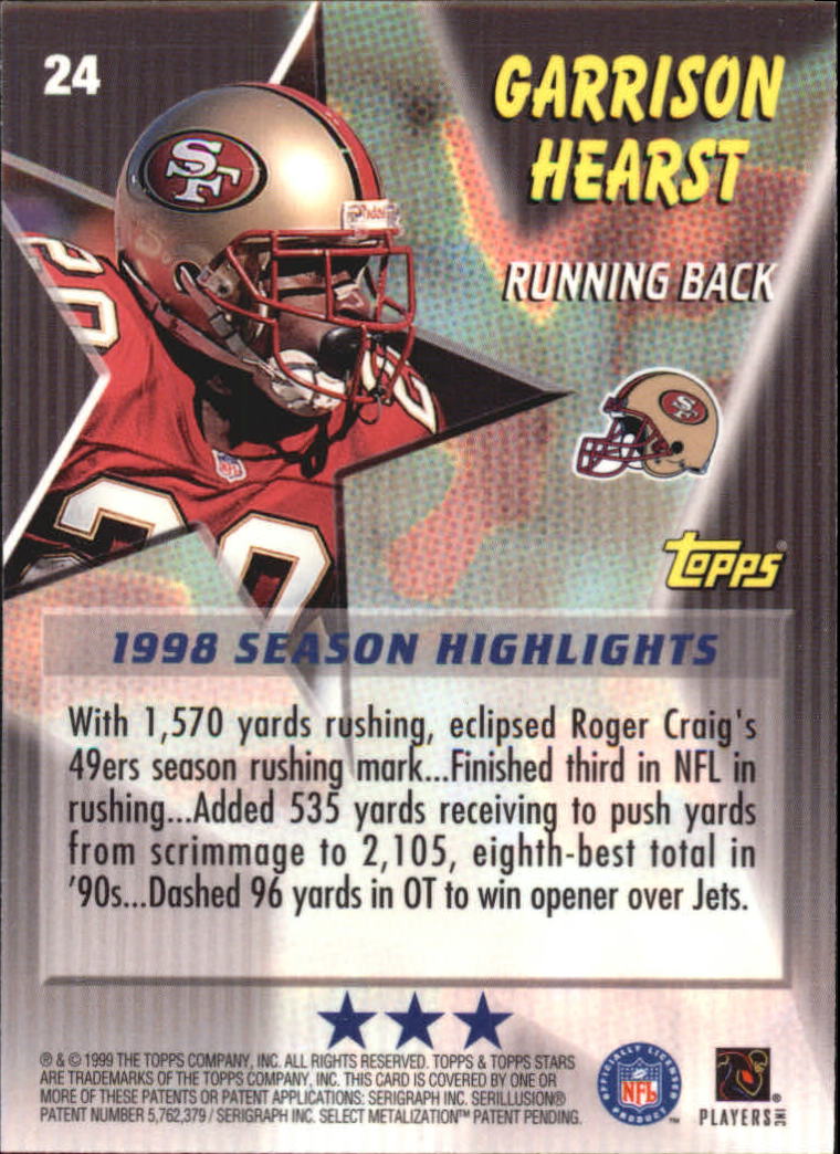 A5970- 1999 Topps Stars FB Cards 1-140 +Parallels -You Pick- 15+ FREE US SHIP - Picture 342 of 494