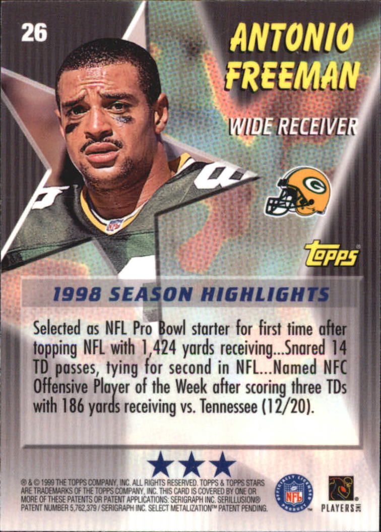 A5970- 1999 Topps Stars FB Cards 1-140 +Parallels -You Pick- 15+ FREE US SHIP - Picture 346 of 494