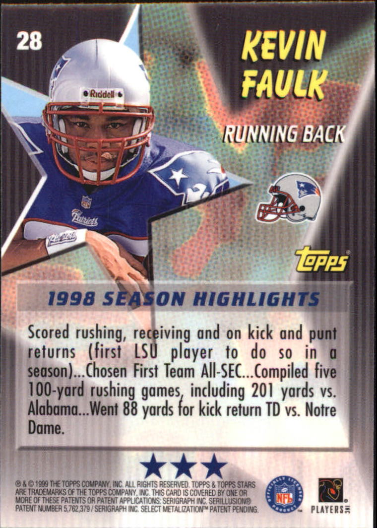 A5970- 1999 Topps Stars FB Cards 1-140 +Parallels -You Pick- 15+ FREE US SHIP - Picture 350 of 494