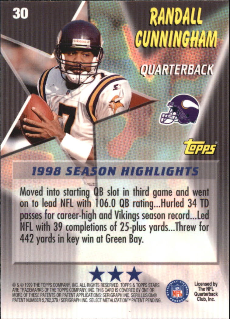 A5970- 1999 Topps Stars FB Cards 1-140 +Parallels -You Pick- 15+ FREE US SHIP - Picture 354 of 494