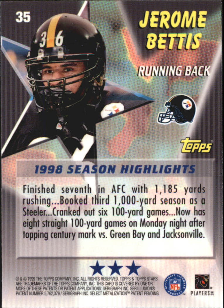 A5970- 1999 Topps Stars FB Cards 1-140 +Parallels -You Pick- 15+ FREE US SHIP - Picture 364 of 494
