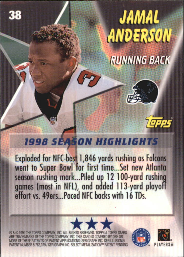 A5970- 1999 Topps Stars FB Cards 1-140 +Parallels -You Pick- 15+ FREE US SHIP - Picture 370 of 494