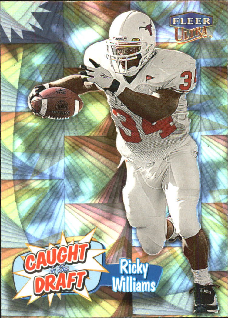 1999 Ultra Caught In The Draft #1 Ricky Williams