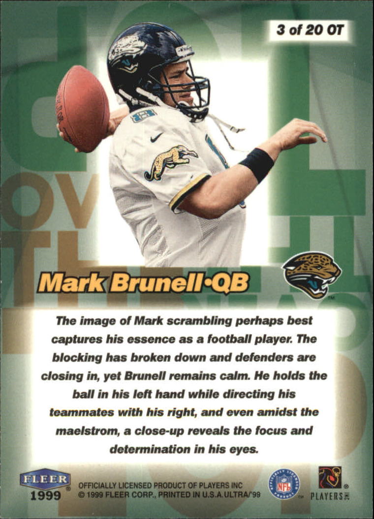 1999 Ultra (Fleer) Football "Insert" Cards - Picture 19 of 33